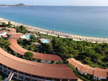 Schitterende ligging aan de baai van Villasimius